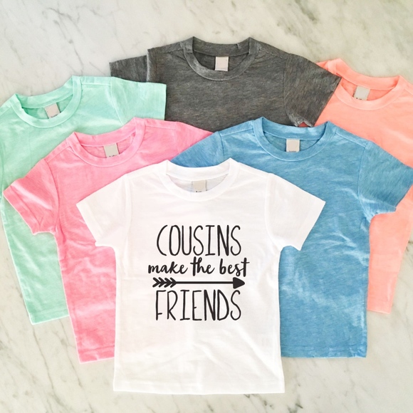 Cousins Make the Best Friends t-shirt - Picture 1 of 3